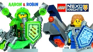 LEGO® NEXO KNIGHTS Ultimate Aaron 70332 & Ultimate Robin 70333 Review