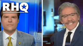 Geraldo Rivera Finally CONFRONTS Matt Gaetz Over SOH Vote