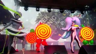 Аквааэробика Саши Фроловой на Geek picnic