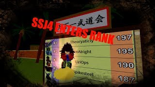 SSJ4 Enters Ranked!!! | Roblox: Final Stand
