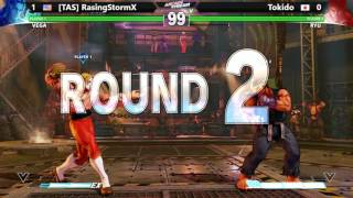 [TAS] RagingStormX (Vega) vs Tokido (Ryu) 2/3