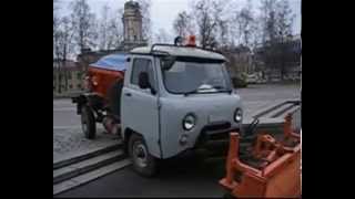 МКМ 1903 "Чистик" коммунальная машина на базе УАЗ