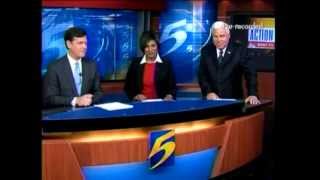 WMC-5, Memphis, TN, 10pm weather segment, January 15, 2010