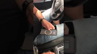 Беспроводная зарядка для авто Derzhak V1 и Samsung Galaxy S8