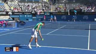 Andreas Seppi v Bernard Tomic - Full Match Men's Singles Semifinal: Apia International Sydney 2013