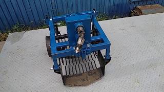 Картофелекопалка мотоблока грохотная КК17 с редуктором купить agrotractor.com.ua