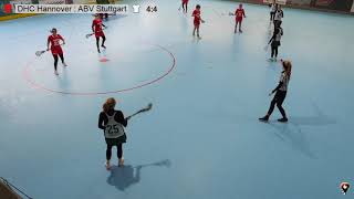 Finale Indoor Lacrosse Ligapokal Damen 2019 DHC Hannover vs. ABV Stuttgart 2. Hälfte