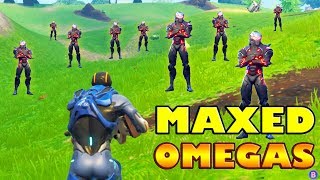 MAX OMEGA SKINS! *Level 100* Fortnite Funny Moments (Daily Clips)