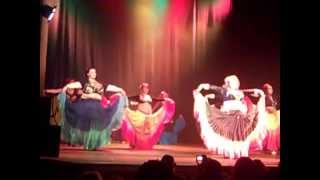 Twisted Tails Tribal Skirt Bellydance Scotland Show
