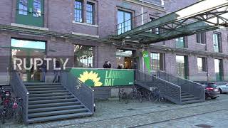 Germany: Green Party members vote on possible coalitions to form new govt at 'small congress'