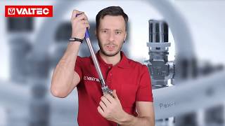 Настройка пресс клещей VALTEC VTm.293.0.160032 для металлополимерных труб