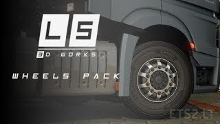 Euro Truck Simulator 2 | Mods | LS Wheels Pack [1.28]