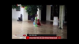 BANJIR RENDAM RUMAH DAN LAHAN PERTANIAN DI PIDIE JAYA