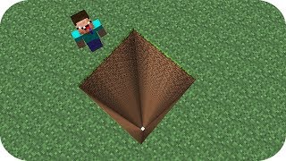 NOOB ENCONTRÓ EL POZO MAS PROFUNDO ¿COMO SOBREVIVIR LA CAÍDA? MINECRAFT TROLL