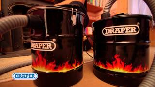 How to remove ash safely with the Draper Ash Vacuum and Ash Vacuum Attachment