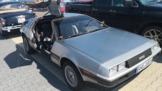 Выставка редких и дорогих машин в Германии 2019 DeLorean