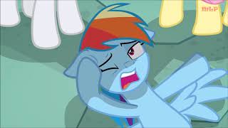 My Little Pony |  Радуга Дэш пытается пробить дверь | «Дружба — это чудо»