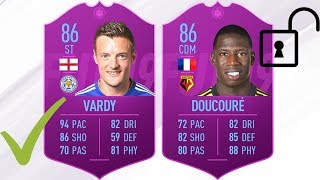 PREMIER LEAGUE SBC - COMPLETE CHEAP - UNLOCKING VARDY AND DOUCOURE - LEAGUE SBC GUIDE - FIFA 19