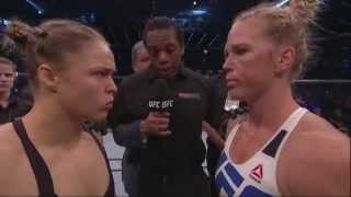 Ronda Rousey vs Holly Holm HL