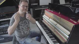 Diferenças entre o Piano Afinado e o Desafinado
