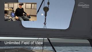 GlobalSim's Virtual Reality Crane Simulator