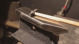 Как сделать наковальню из рельса / How to make Anvil from rail