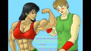 Muscular Lisa - Female Muscle Art