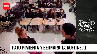 Pato Pimienta y Bernardita Ruffinelli hacen reír con sus clases | Prueba de humor - T1E1