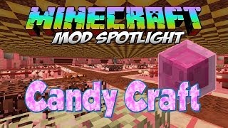 Minecraft Mod CandyCraft Part 3 END เยลลี่บอสส