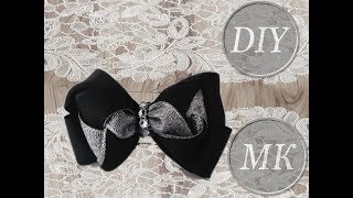 ШКОЛЬНЫЙ БАНТ ,МК /   DIY - BOW FOR SCHOOL