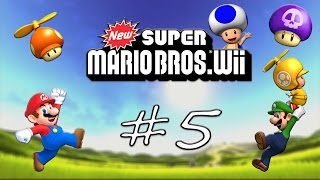 Let's Play New Super Mario Bros Wii Part 5 Boss Skills