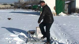Метательная машинка "Бегущий заяц"