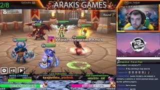 Summoners War - первый тест Варвара воды ⚔ Бюджетные дефы :) ✔