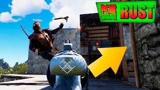 Rust Чувак Сам Открыл дверь к луту и потерял дом ! #3