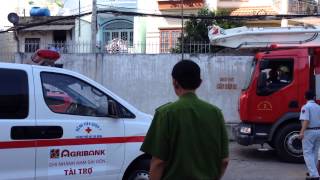 Diễn tập PCCC Toà nhà PTS 2014
