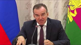 Жительница ст.Мингрельской попросила у губернатора спортплощадку.