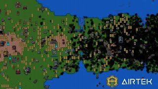 Airtek Mod 1.6: AI Test 1 | Rusted Warfare Modding