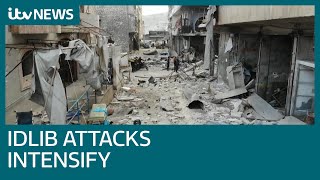 Children suffering in Idlib as Assad focuses strikes on rebel enclave despite ceasefire | ITV News