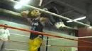 teen years wrestling!