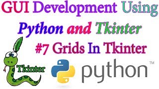 Grid Layout in Tkinter - Python GUI using Tkinter In Hindi #7