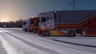 Стрим Euro Truck Simulator 2  Multiplayer , управление мышью сложнее,чем на клаве ;)