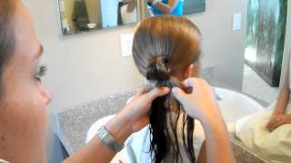Cute Teen Bun   Updos   Cute Girls Hairstyles