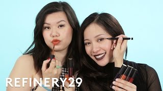 Watch Michelle Phan Unbox Newest Em Cosmetics Beauty Products | Beauty With Mi | Refinery29