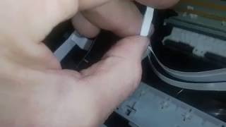 Принтер Epson.  Шлейф оптопары.