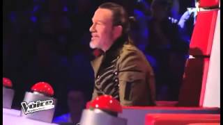 Leila Caravane Raphael The voice France 11 01 14