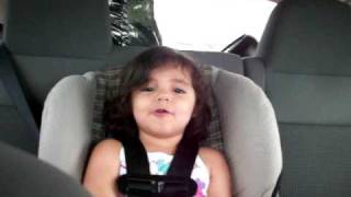 baby singing with hiccups!