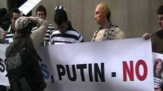 Анти-Путин Протест!  Anti-Putin Protest, NYC!