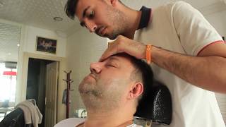 ASMR Turkish Barber Face,Head and Upper Body Massage 119 ?‍♂️??