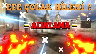 HİLE İFŞAMIZ VARMIŞŞŞŞ :GDFLGDFGKJ ! EFE ÇOLAK HİLE İFŞA VİDEOSU AÇIKLAMA !!!!!!