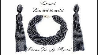 #МК - Браслет из бисера в стиле Оскар | #Tutorial - Bead bracelet in the style of Oscar